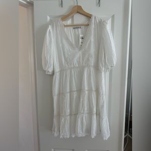 Abercrombie White Eyelet Dress - NWT